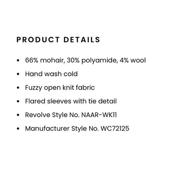 EUC Bow Tie sleeves oversized mohair turtleneck sweater ribbed green sz: S - Picture 14 of 14